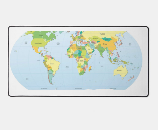 WORLD GAMING MOUSE PAD